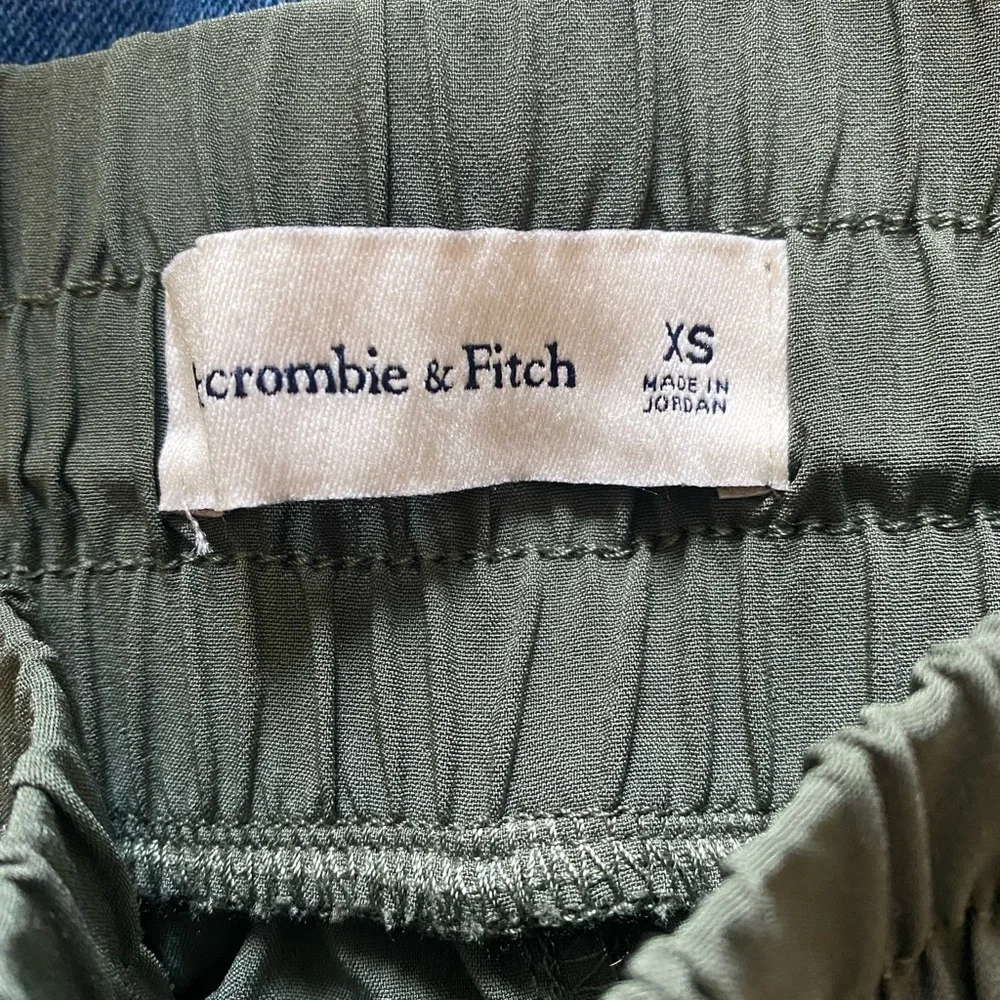Abercrombie & Fitch Shorts Front Tie Green Size XS - Picture 6 of 7
